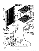 Part Location Diagram of 943334 Whirlpool HEATEXCHANGER