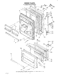 Part Location Diagram of 843213 Whirlpool CUP, MEDALLION