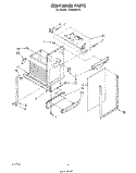 CONTAINER Diagram and Parts List for TF4500XRP2  Whirlpool Trash Compactor