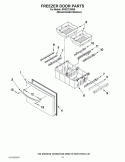 Part Location Diagram of WPW10661886 Whirlpool Refrigerator Screw