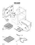 UNIT, LIT/OPTIONAL Diagram and Parts List for FES355YW0  Roper Range