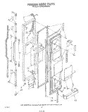 FREEZER DOOR Diagram and Parts List for KSRF26DSWHY1  KitchenAid Refrigerator