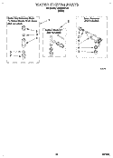 WATER SYSTEM Diagram and Parts List for LBR6233DQ0  Whirlpool Washer