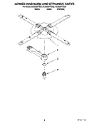 Part Location Diagram of W10084102 Whirlpool ARM-SPRAY