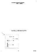 MISCELLANEOUS Diagram and Parts List for 8LSP8245BW0  Whirlpool Washer