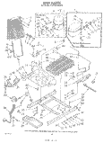 UNIT Diagram and Parts List for ED25SMXRWR2  Whirlpool Refrigerator