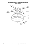 LOWER WASHARM AND STRAINER Diagram and Parts List for 4KUDA220T0  KitchenAid Dishwasher