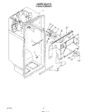 LINER Diagram and Parts List for ET20NKXSW11  Whirlpool Refrigerator
