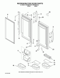 Part Location Diagram of 13109306BQ Whirlpool DOR-FIP BL