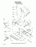 UNIT PARTS Diagram and Parts List for GI0FSAXVY05  Whirlpool Refrigerator