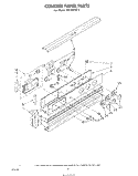 CONTROL PANEL , LITERATURE AND OPTIONAL Diagram and Parts List for RB130PXK0  Whirlpool Wall Oven