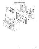 INSTALLATION PARTS Diagram and Parts List for MH6700XX0  Whirlpool Microwave