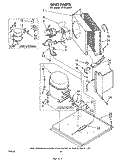 Part Location Diagram of 593519 Whirlpool Deflector, Front