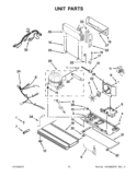 UNIT PARTS Diagram and Parts List for KFIS29PBMS00  KitchenAid Refrigerator