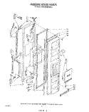 FREEZER DOOR Diagram and Parts List for ED26MMXRWR2  Whirlpool Refrigerator