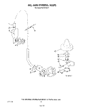 FILL AND OVERFILL Diagram and Parts List for KUDI21DS1  KitchenAid Dishwasher