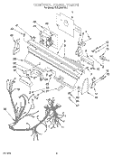 Part Location Diagram of 9741611 Whirlpool PUSHBUTTON