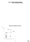 MISCELLANEOUS Diagram and Parts List for 8LSP8245AG0  Whirlpool Washer