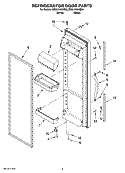 Part Location Diagram of L2309921B Whirlpool DOR-FIP BL