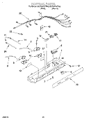 CONTROL, OPTIONAL Diagram and Parts List for 4KSRS27QFW02  KitchenAid Refrigerator
