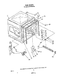 TUB, LITERATURE AND OPTIONAL Diagram and Parts List for DP3840XPN0  Whirlpool Dishwasher