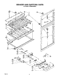 Part Location Diagram of 981002 Whirlpool Breaker Trim, Top