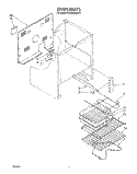 LIT/OPTIONAL Diagram and Parts List for RF302BXVG1  Whirlpool Range