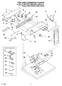 Part Location Diagram of 8532627 Whirlpool PANEL-CNTL