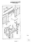 ACCESSORY KIT , LIT/OPTIONAL Diagram and Parts List for CAW29B2A1  Whirlpool Air Conditioner