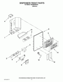 Part Location Diagram of WPW10372208 Whirlpool UI Assembly - STEALTH