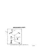 MISCELLANEOUS Diagram and Parts List for LA9200XWF1  Whirlpool Washer