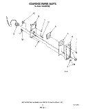 CONTROL PANEL Diagram and Parts List for SE950PERW2  Whirlpool Range