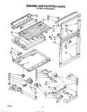 BREAKER AND PARTITION , LIT/OPTIONAL Diagram and Parts List for EHT201ZKWR1  Whirlpool Refrigerator