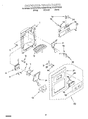 Part Location Diagram of 2200190W Whirlpool COVER-FRNT