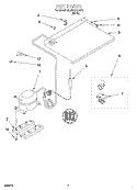 UNIT Diagram and Parts List for ML05CCXHW1  Whirlpool Refrigerator