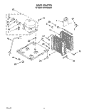 UNIT, LIT/OPTIONAL Diagram and Parts List for BHDH4000AS0  Whirlpool Dehumidifier