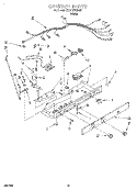 CONTROL, LIT/OPTIONAL Diagram and Parts List for 3XART700F00  Whirlpool Refrigerator