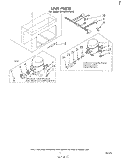 SECTION Diagram and Parts List for EH150CXPW5  Whirlpool Freezer