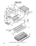 LINER , LIT/OPTIONAL Diagram and Parts List for EB19MKXSW00  Whirlpool Refrigerator