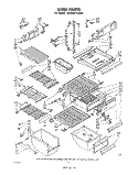 SHELF Diagram and Parts List for ED19MT1LWR0  Whirlpool Refrigerator