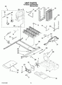 UNIT PARTS Diagram and Parts List for 6GD5SHGXSS03  Whirlpool Refrigerator