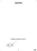 MISCELLANEOUS Diagram and Parts List for DU8960XY0  Whirlpool Dishwasher