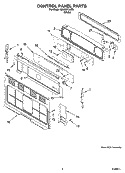 Part Location Diagram of 9756366 Whirlpool COVER-REAR