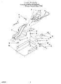 LOCK, LITERATURE Diagram and Parts List for SS385PEBQ1  Whirlpool Range