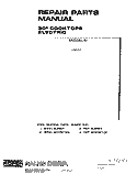 COVER Diagram and Parts List for C3457X1  Roper Range