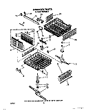DISHRACK, LIT/OPTIONAL Diagram and Parts List for DU9700XX0  Whirlpool Dishwasher
