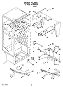 LINER PARTS Diagram and Parts List for TT18TKXSQ01  Estate Refrigerator