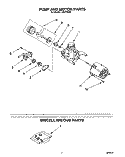 PUMP AND MOTOR, MISCELLANEOUS Diagram and Parts List for LUD2100X6  Whirlpool Dishwasher