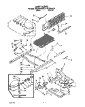 UNIT Diagram and Parts List for KTRC20KXWH20  Whirlpool Refrigerator