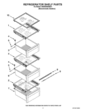 Part Location Diagram of WPW10436100 Whirlpool Crisper Pan
